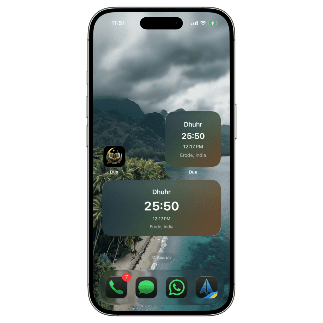 Prayer Widget